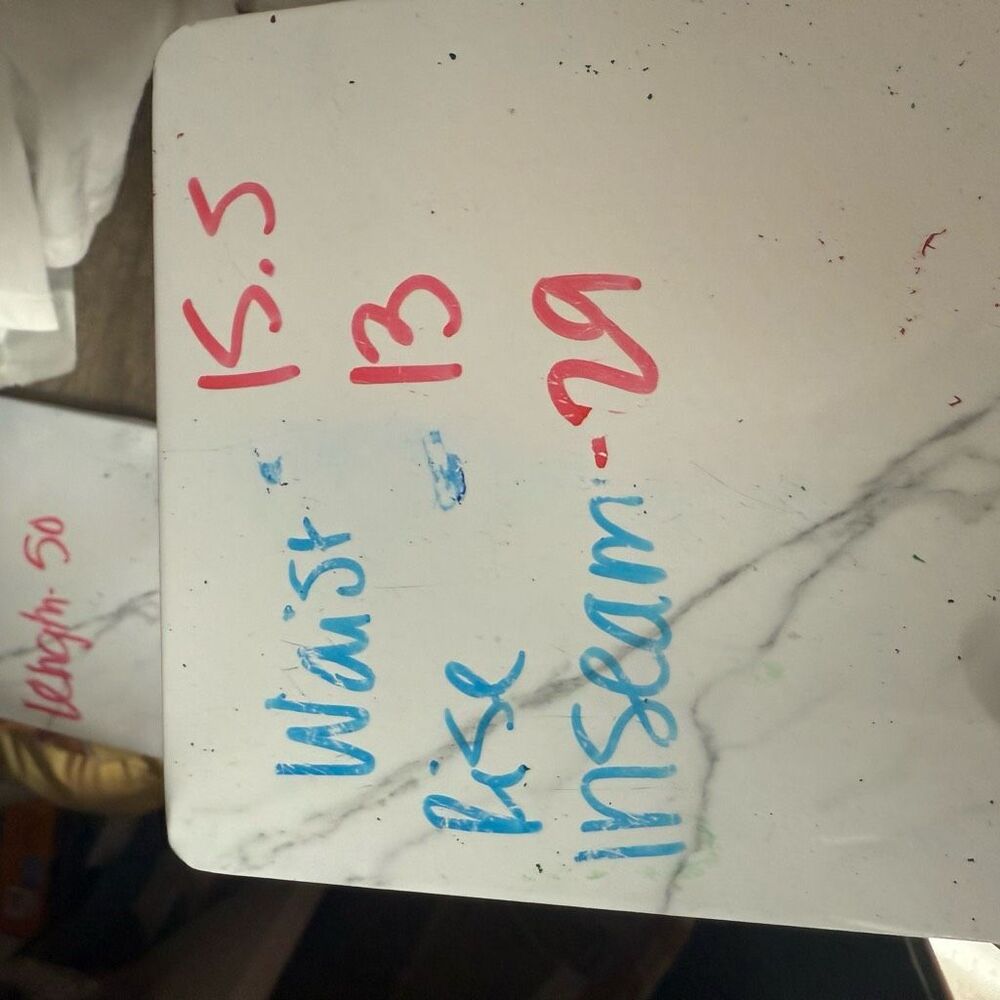 Three Dots Women’s Medium Orange Patterned Wide L… - image 3